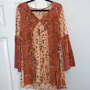 Urban Flowy Floral Dress